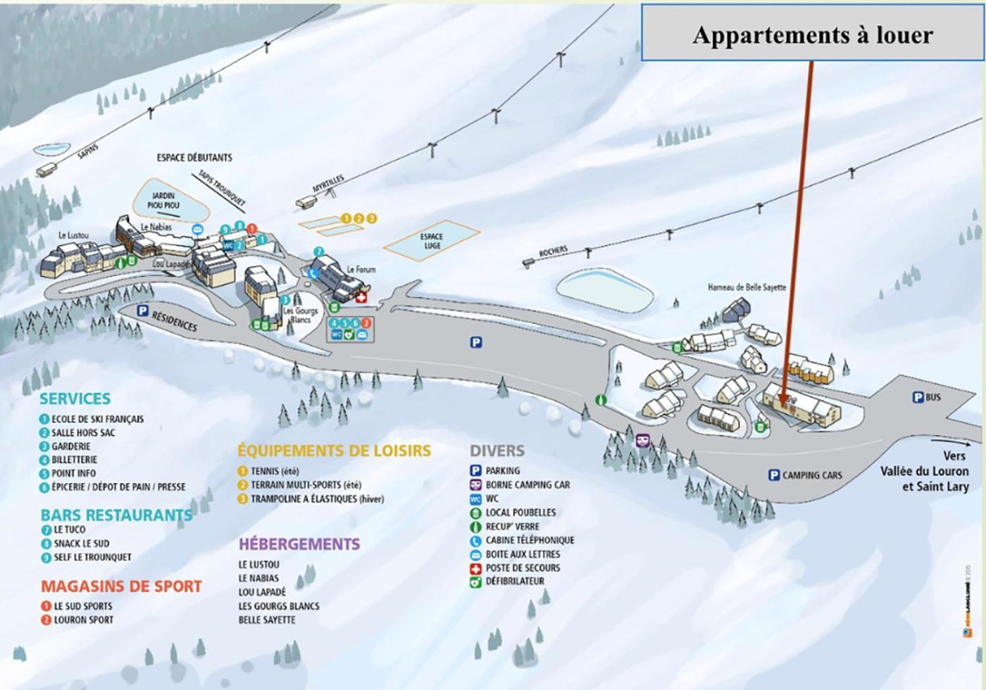 Belle Sayette - A 200M Des Pistes - Pour 8 Personnes Leilighet Génos Eksteriør bilde